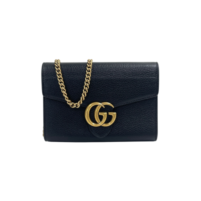 ITQ7M5PCKVPE Gucci 779777 GG Marmont Chain Crossbody Bag H00400
