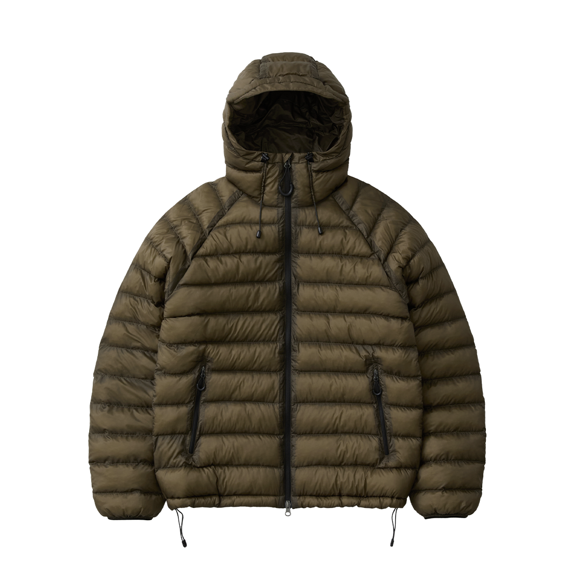 SBE4DW01MWKH (W) Suare Women Light Sheer Shell Puffer Jumper Khaki