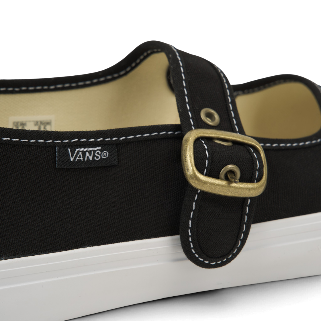 반스 메리 제인 블랙 화이트(Vans Mary Jane Black White) - 8