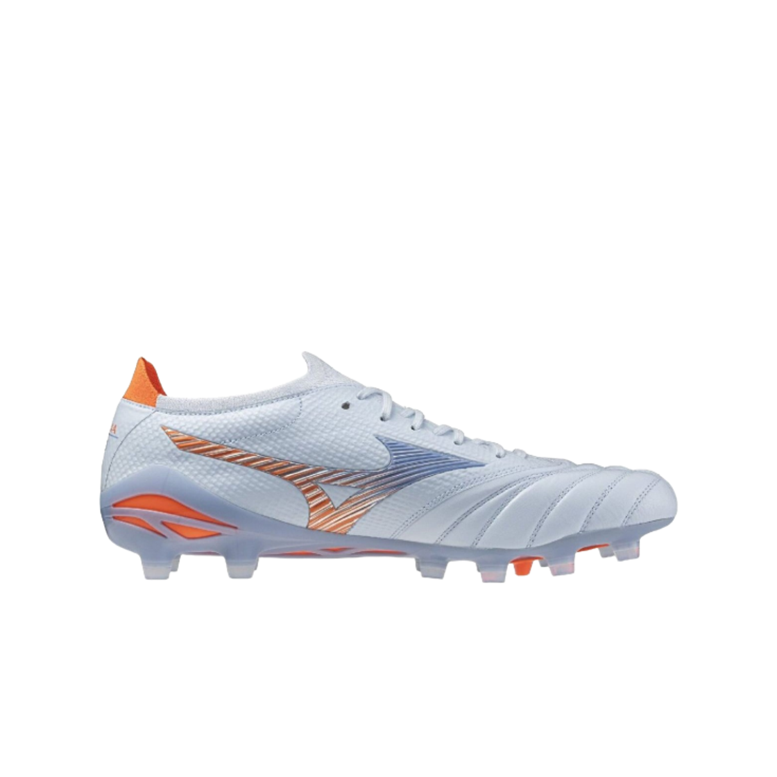 P1GA269022 Mizuno Morelia Neo V Beta Japan Blue Pinch Orange