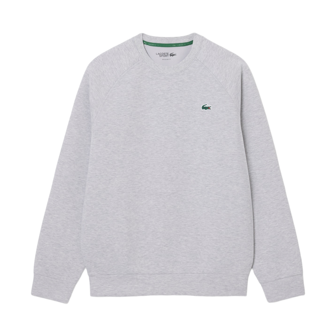 라코스테 트레이닝 크루넥 스웨트셔츠 멜란지 그레이(Lacoste Training Crewneck Sweatshirt Melange Grey)