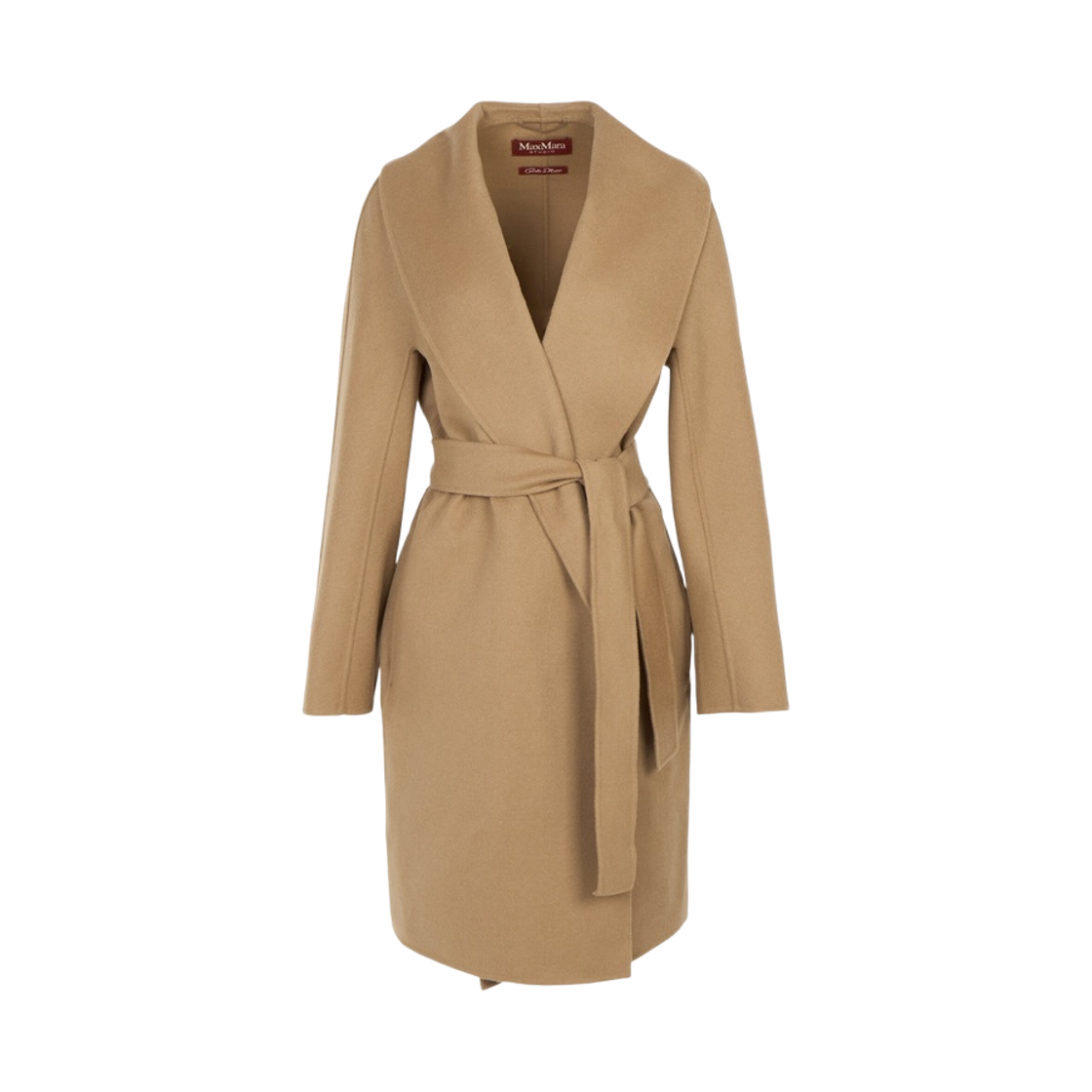 ESTREMO-024 (W) Max Mara Studio Estremo Belted Coat Brown