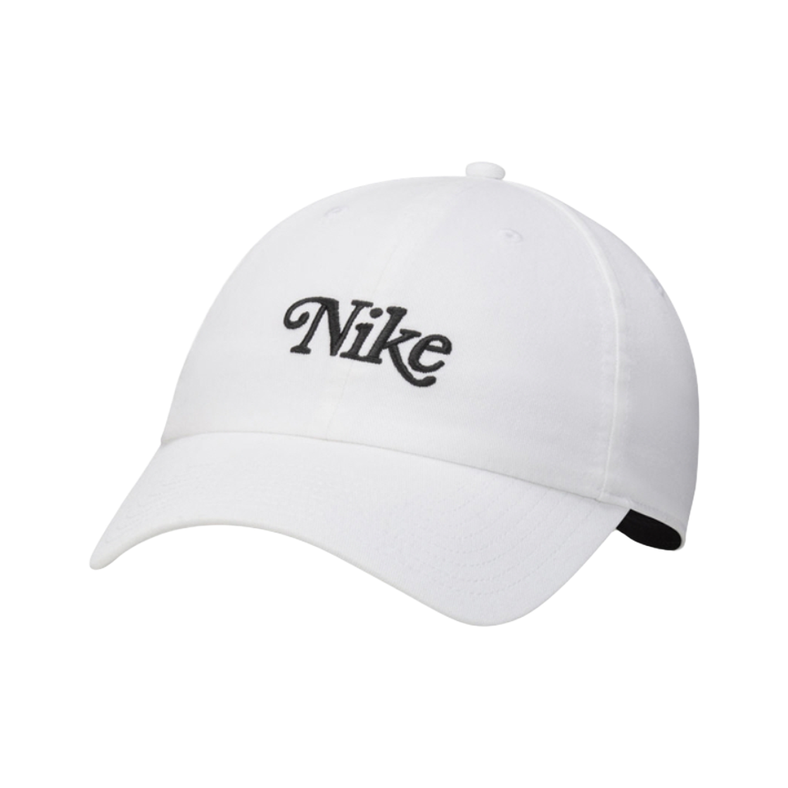 DH1637-121 Nike Heritage 86 Washed Solid Cap White