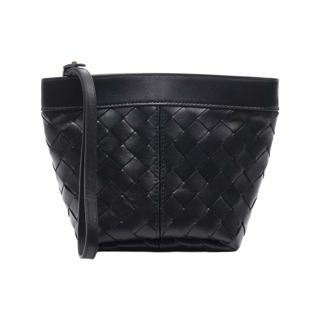 805577 V3IV1 8425 25S [25% 쿠폰] Bottega Veneta Flip Flap Small Prism Pouch Black