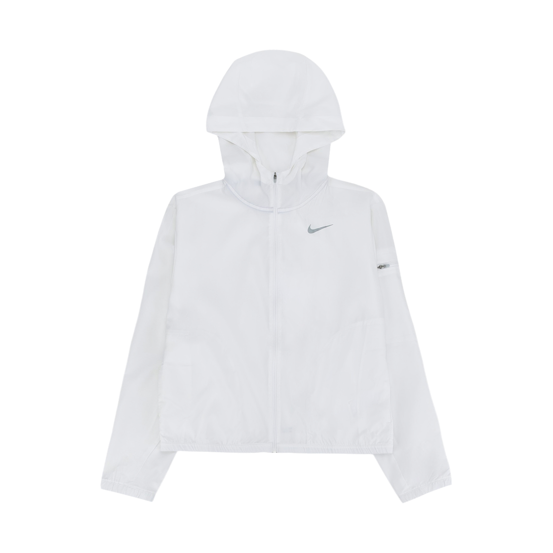 DH1991-100 (W) Nike Impossibly Light Hooded Running Jacket White - Asia