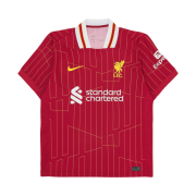나이키 리버풀 FC 2024/25 드라이핏 스타디움 홈 저지 짐 레드 화이트 크롬 옐로우 (논 마킹 버전)
