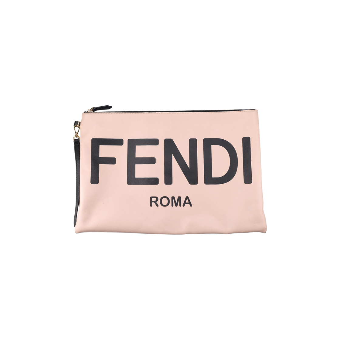 ITBSK6QQDS6W Fendi 8N0178 Flat Pouch Leather Pink