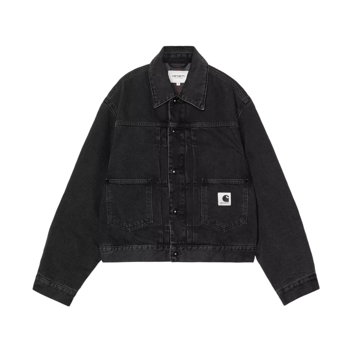 I037536-89-06 (W) Carhartt WIP Belmar Jacket Black