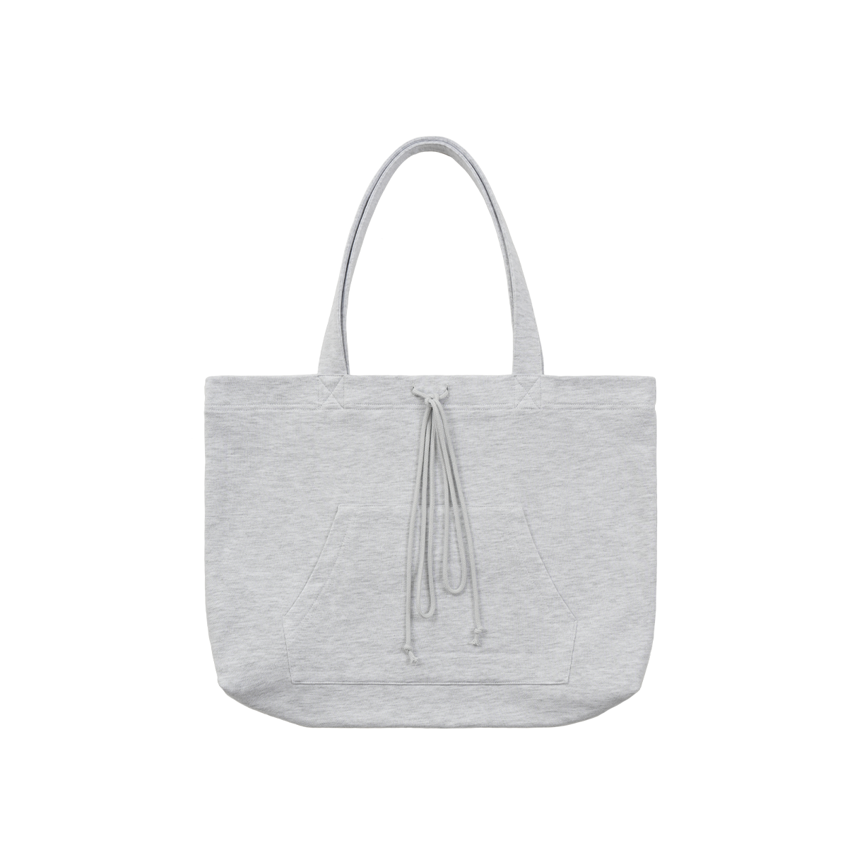 더이너스 후디 쇼퍼백 화이트 멜란지(The Innrs The Hoodie Shopper Bag Light Heather Grey) - 2