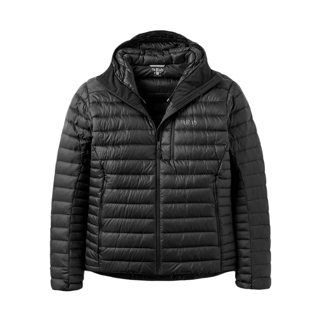 RABQDB92BLK0020 Rab Microlight Alpine Hoody Black