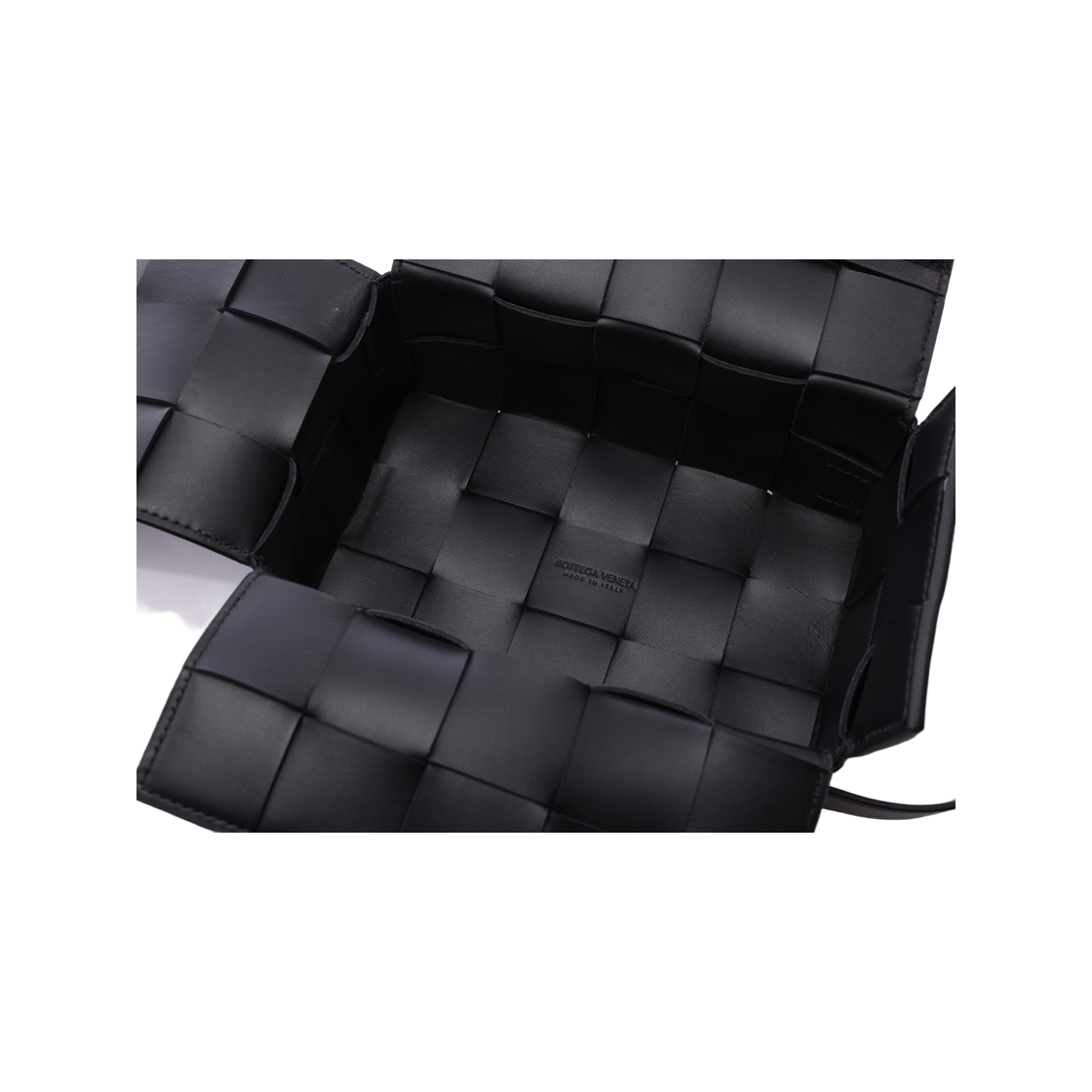 [25% 쿠폰] 보테가 베네타 카세트 트래블 백 블랙([25% 쿠폰] Bottega Veneta Cassette Travel Bag Black) - 6