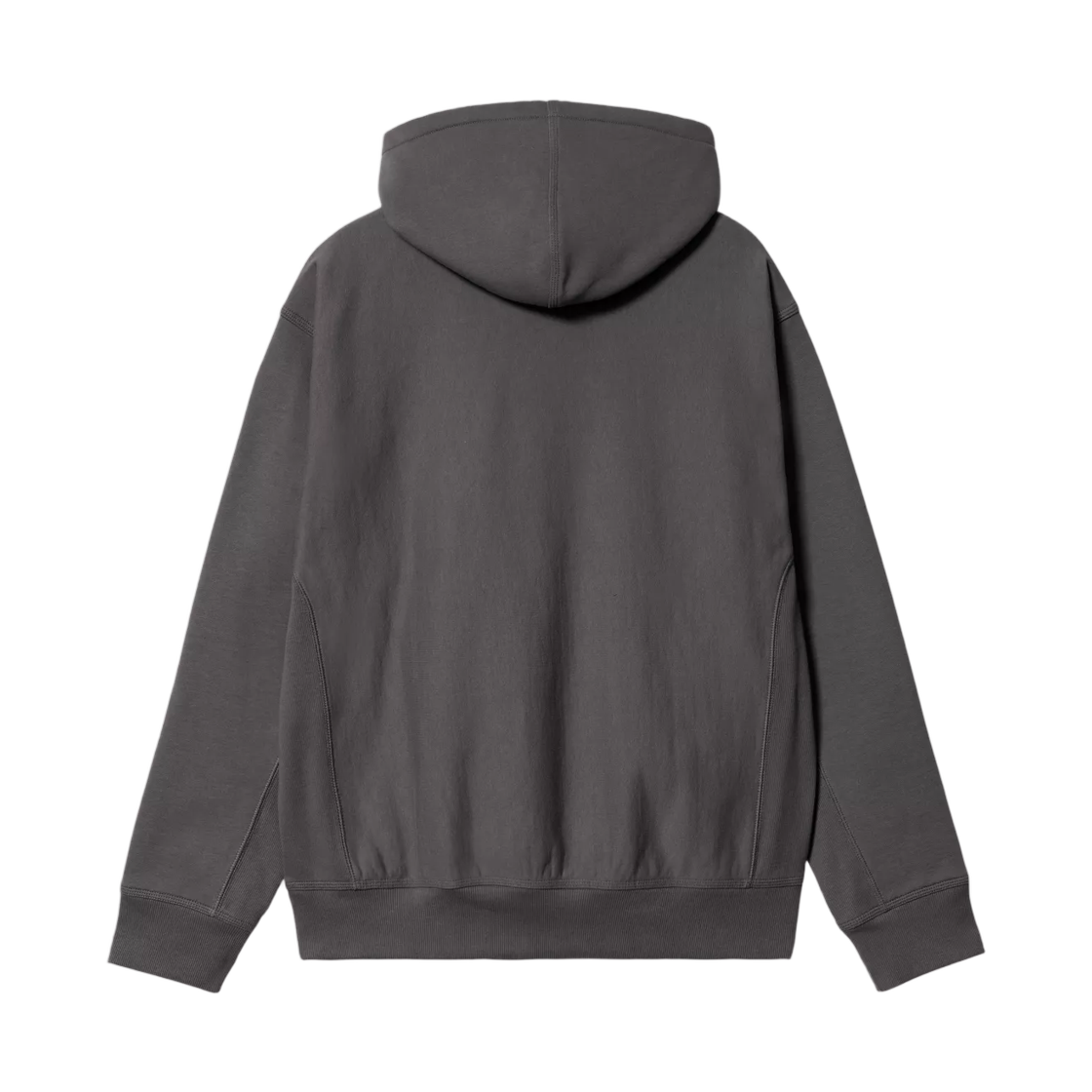칼하트 WIP 후드 아메리칸 스크립트 스웨트셔츠 그래파이트(Carhartt WIP Hooded American Script Sweatshirt Graphite) - 2