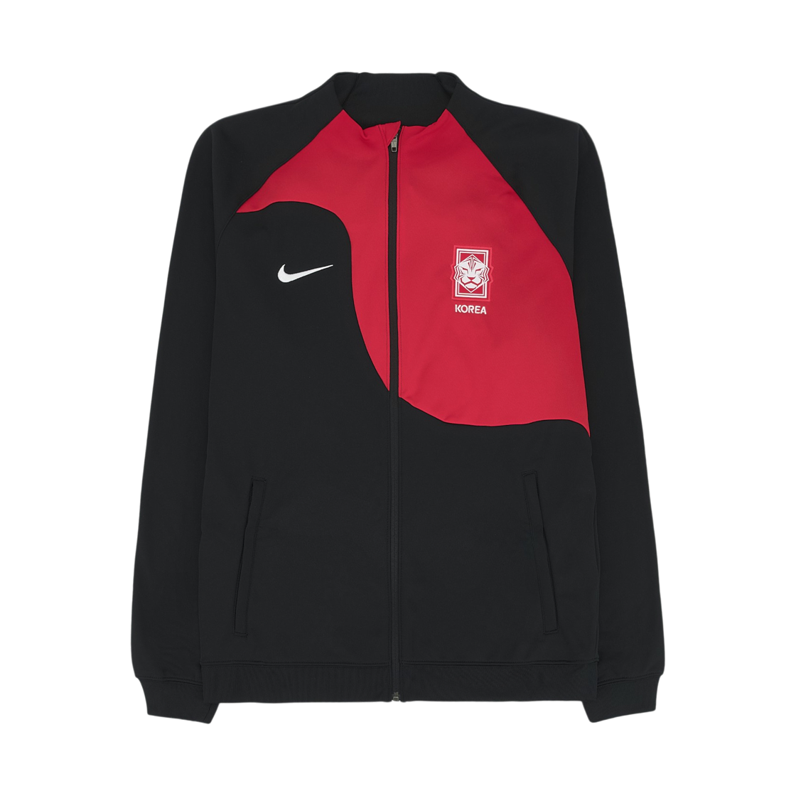DH4753-010 Nike Korea Academy Pro Soccer Track Jacket Black White - Asia