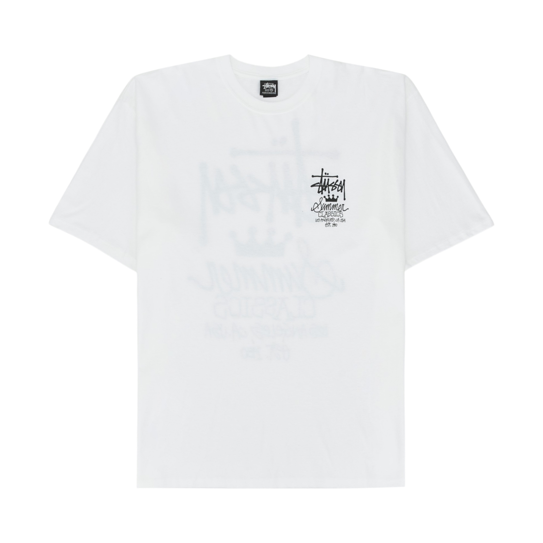 스투시 썸머 클래식 티셔츠 화이트(Stussy Summer Classics T-Shirt White) - 2