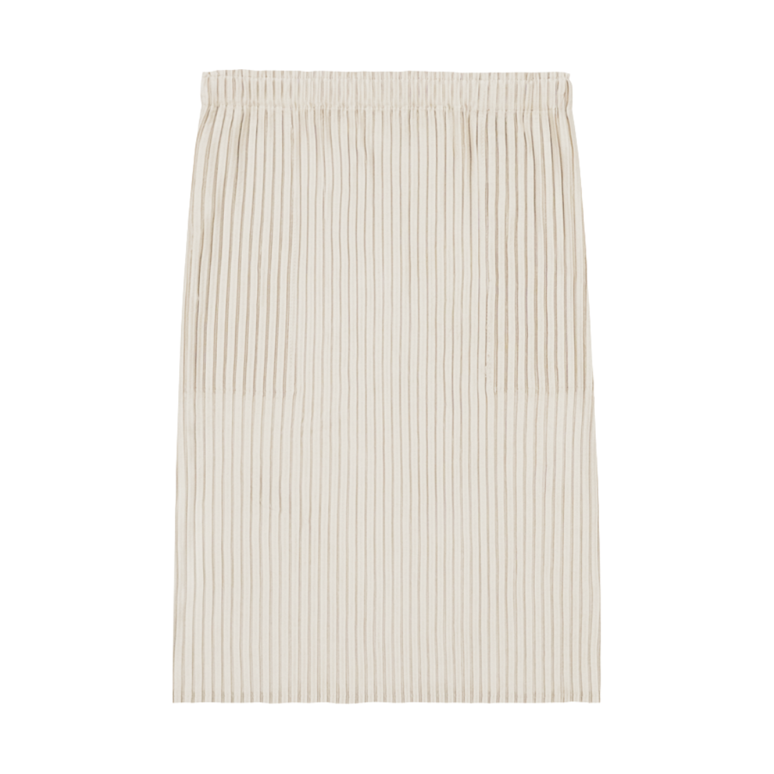 공디드 디자인 우먼 새틴 스커트 크림 - 26FW(Gongdid Design Women Satin Skirt Cream - 26FW)
