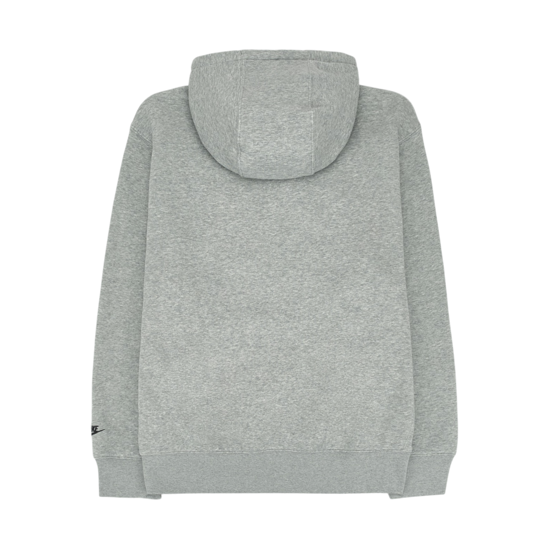 나이키 클럽 플리스 풀오버 후드 다크 그레이 헤더 라이트 스모크 그레이 - 아시아(Nike Club Fleece Pullover Hoodie Dark Grey Heather Light Smoke Grey - Asia) - 2