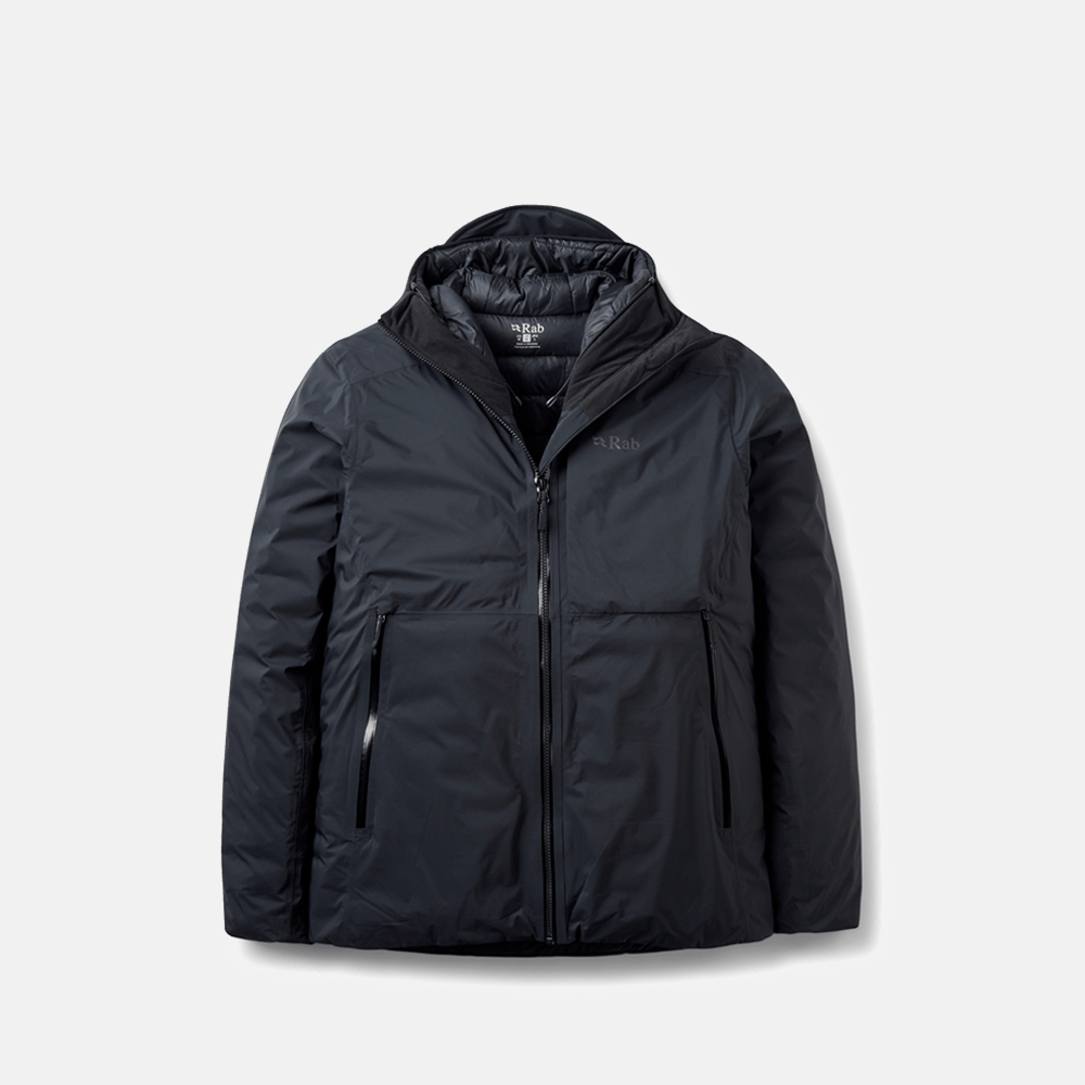랩 마이크로라이트 쉴드 자켓 블랙(Rab Microlight Shield Jacket Black) - 2