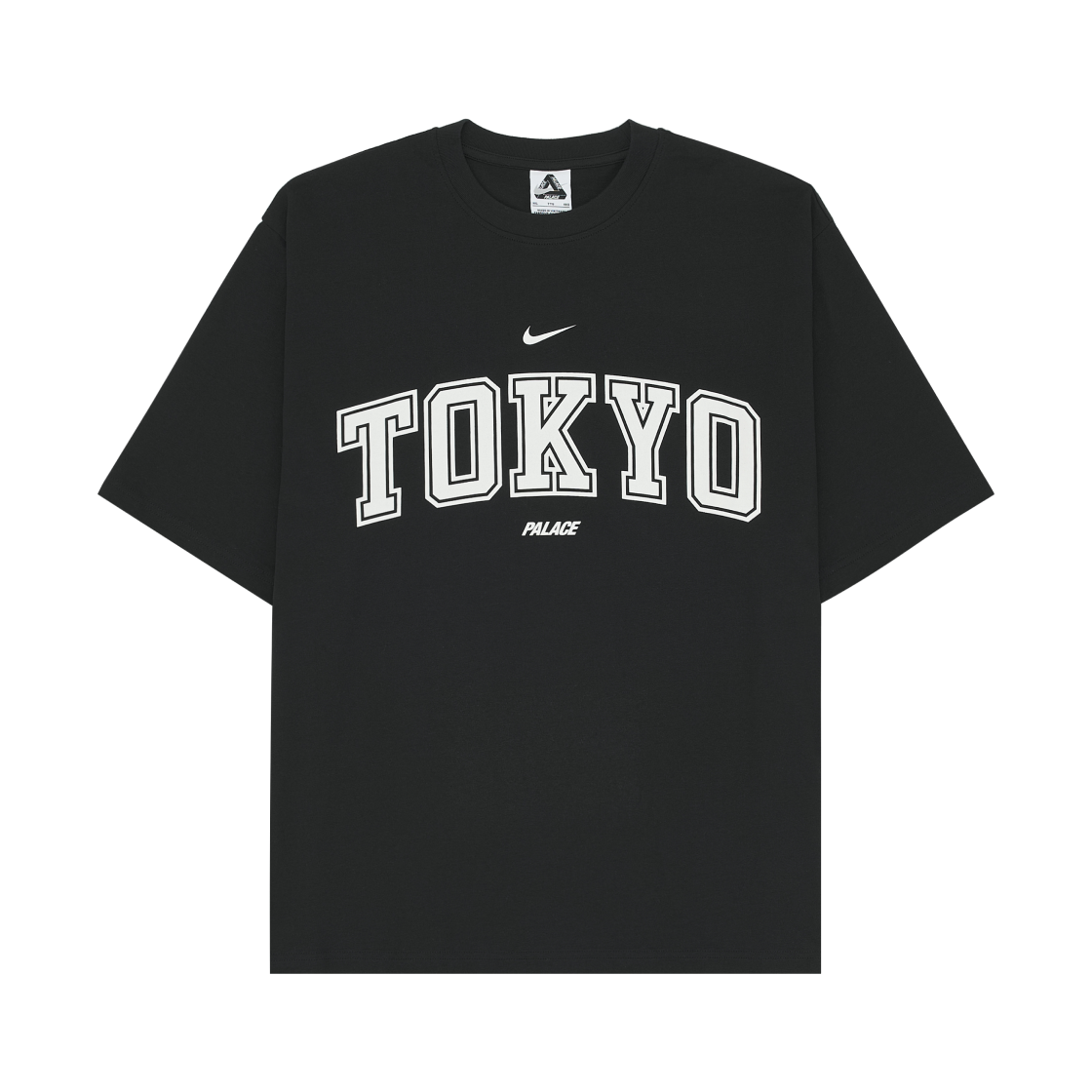 - Palace x Nike Shop T-Shirt Tokyo Black - 26SS