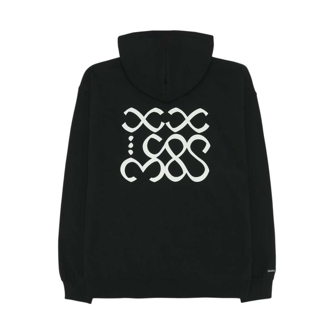 빅뱅 20주년 기념 미디어 전시회 집업 후드 코스모스 블랙(Bigbang 20th Anniversary Media Exhibition Zip-Up Hoodie Cosmos Black) - 2