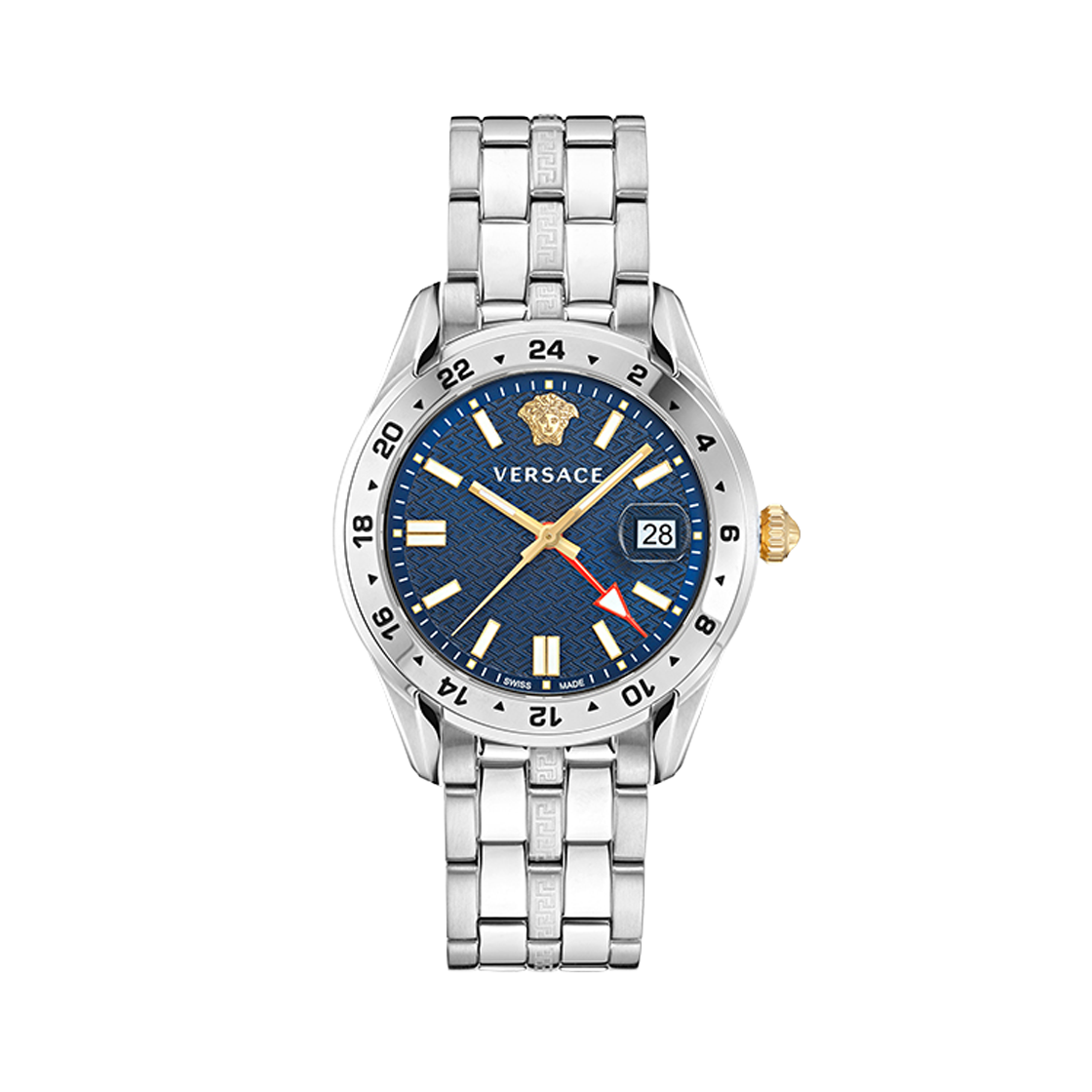 베르사체 GRECA TIME GMT VE7C00523(VERSACE GRECA TIME GMT VE7C00523)