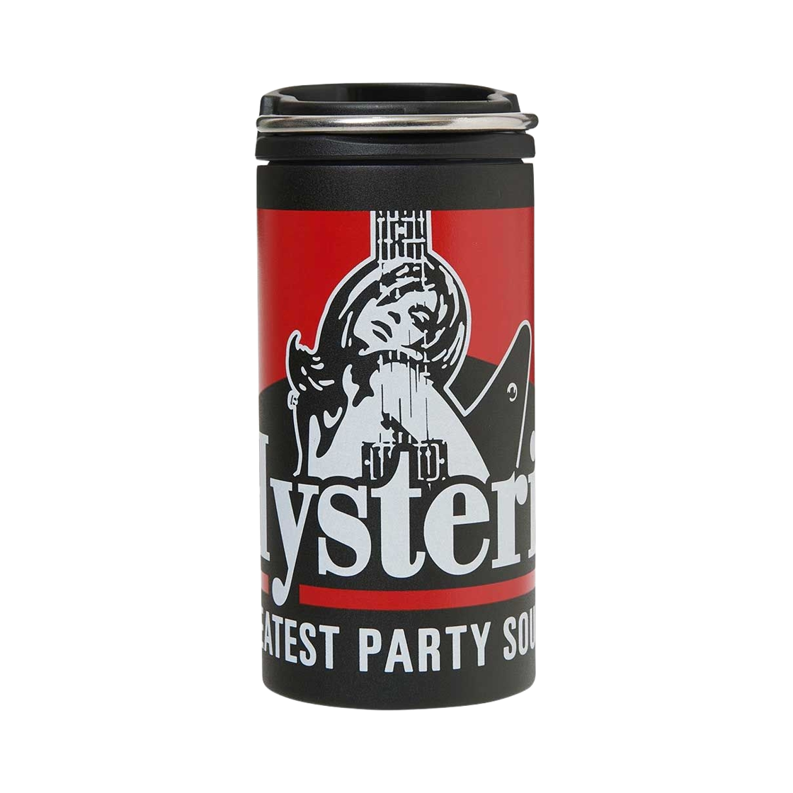 01261QG06 Hysteric Glamour x Klean Kanteen Greatest Party Sounds TK Wide Insulated Bottle 12 oz. Black