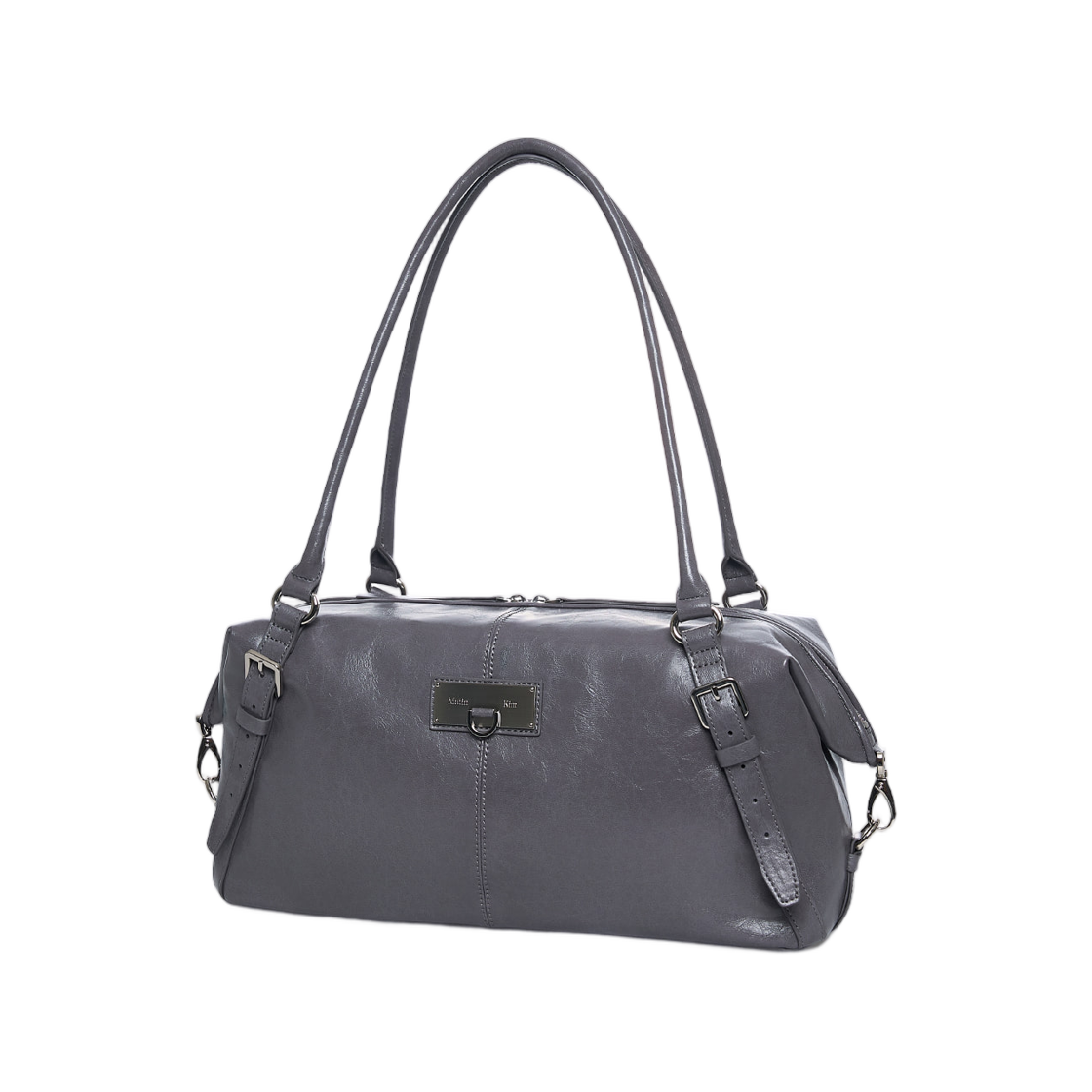 마뗑킴 소프트 폼 볼링백 그레이(Matin Kim Soft Form Bowling Bag In Grey) - 2