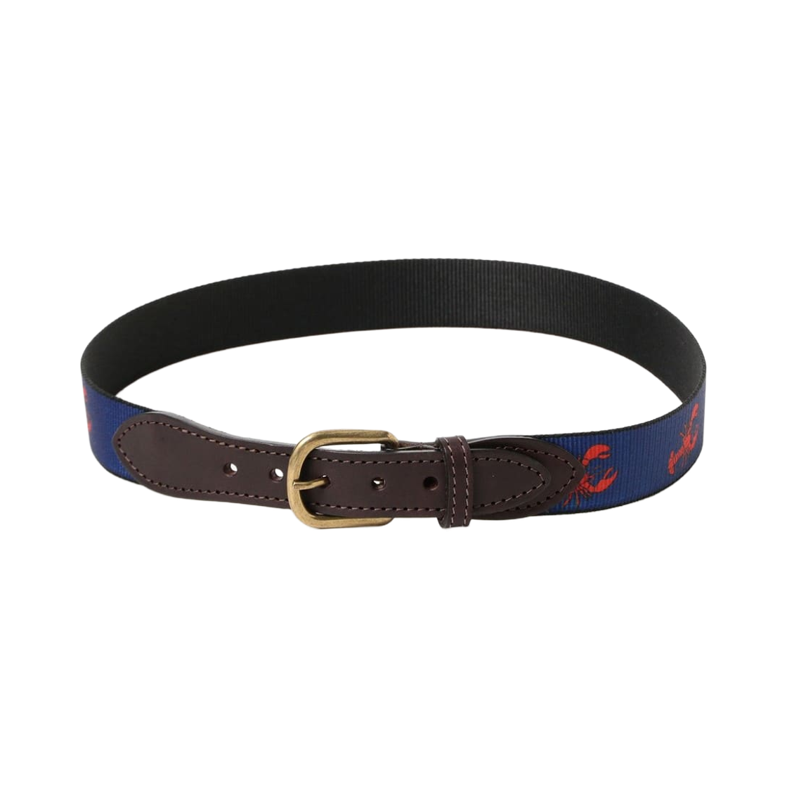 13-51-0112-311 (W) Beams Boy x Thomas Bates Lobster Belt Navy