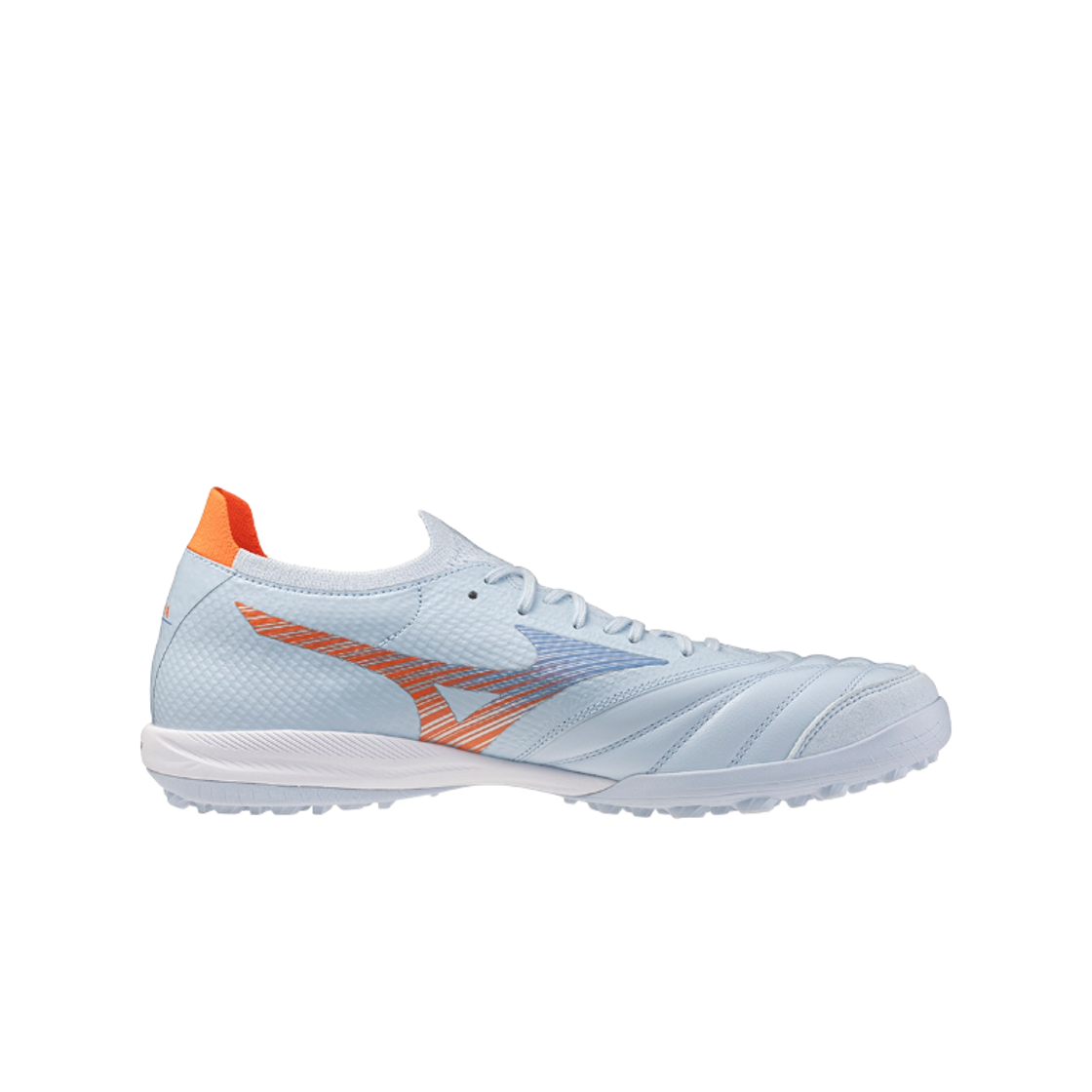 미즈노 모렐리아 네오 살라 베타 재팬 TF 블루 핀치 오렌지(Mizuno Morelia Neo Sala Beta Japan TF Blue Pinch Orange)