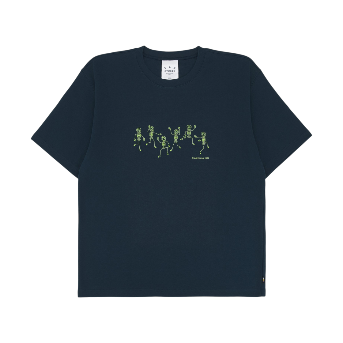 - IAB Studio Dancing Bone T-Shirt Navy