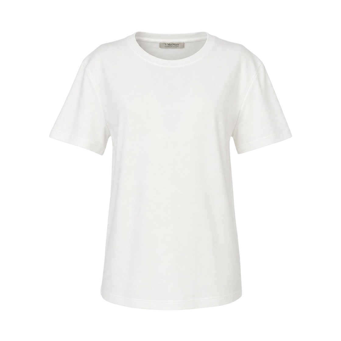 SEGALE-001 (W) S Max Mara Short Sleeve T-Shirt Ivory