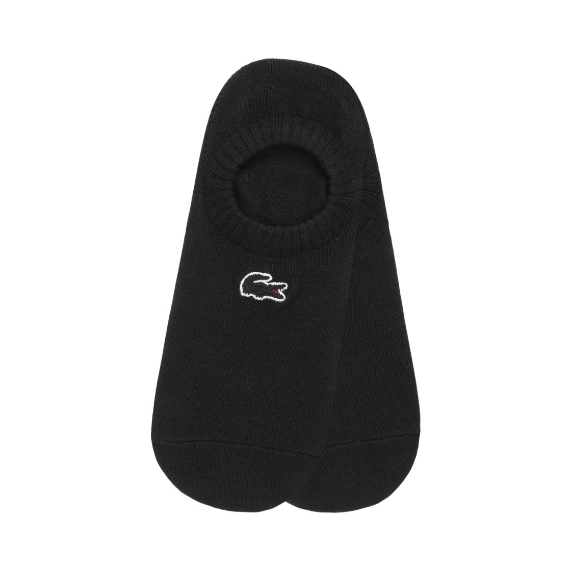 RA879E-56N-031 (W) Lacoste Basic No Show Socks Black