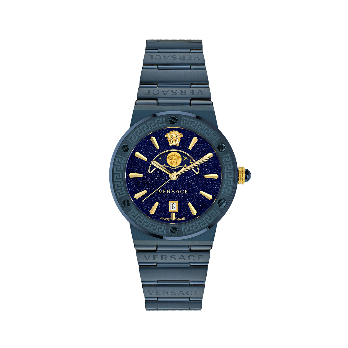 베르사체 GRECA LOGO 38MM MOONPHASE VE7G00423(VERSACE GRECA LOGO 38MM MOONPHASE VE7G00423)