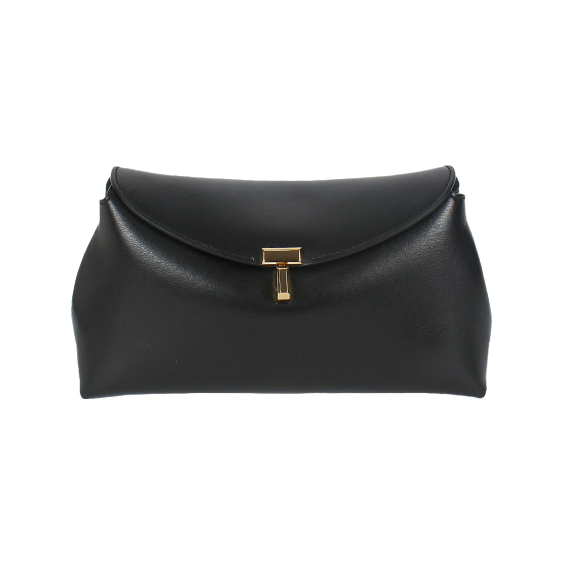 234 WLGBG419 LE0025 001 [25% 쿠폰] Toteme T-Lock Clutch Black