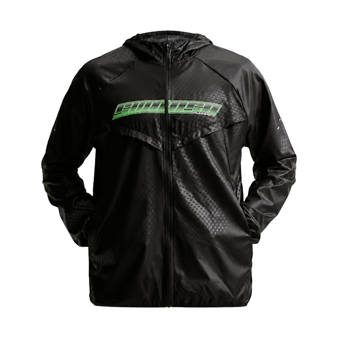IO1420-010 Nike Stride Dri-Fit Running Jacket Black - Asia