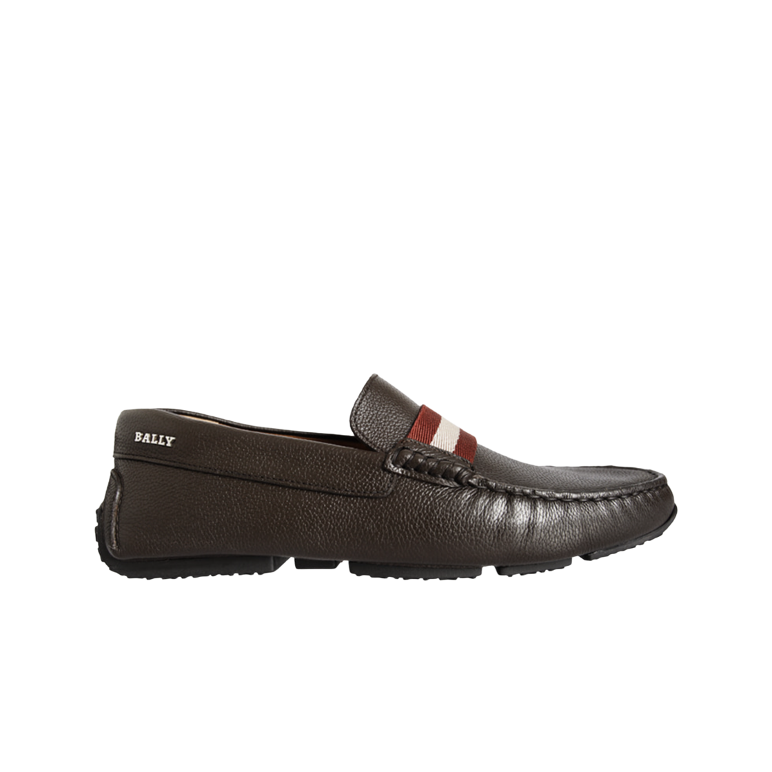 발리 피어스 레더 드라이버 슈즈 브라운 - D(Bally Pearce Leather Drivers Brown - D) - 1