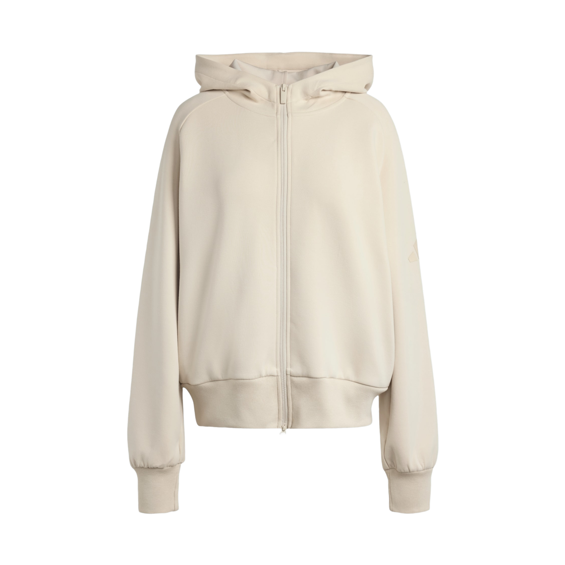 KT0443 (W) Adidas Sportswear Soft Lux Full-Zip Hoodie Crystal Linen - KR Sizing