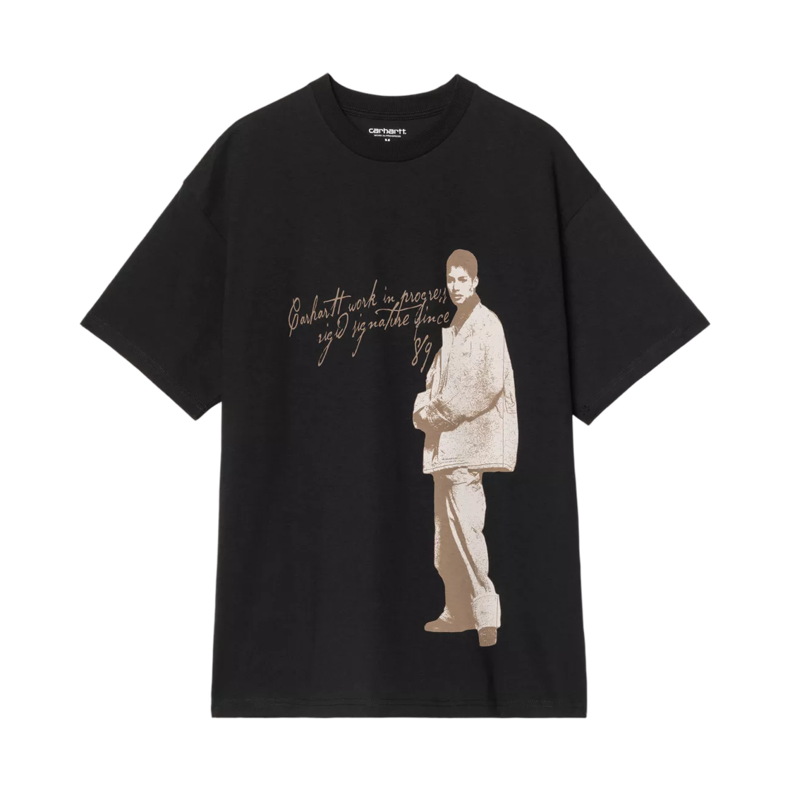 I037236-89-XX Carhartt WIP S/S Archive 95 T-Shirt Black