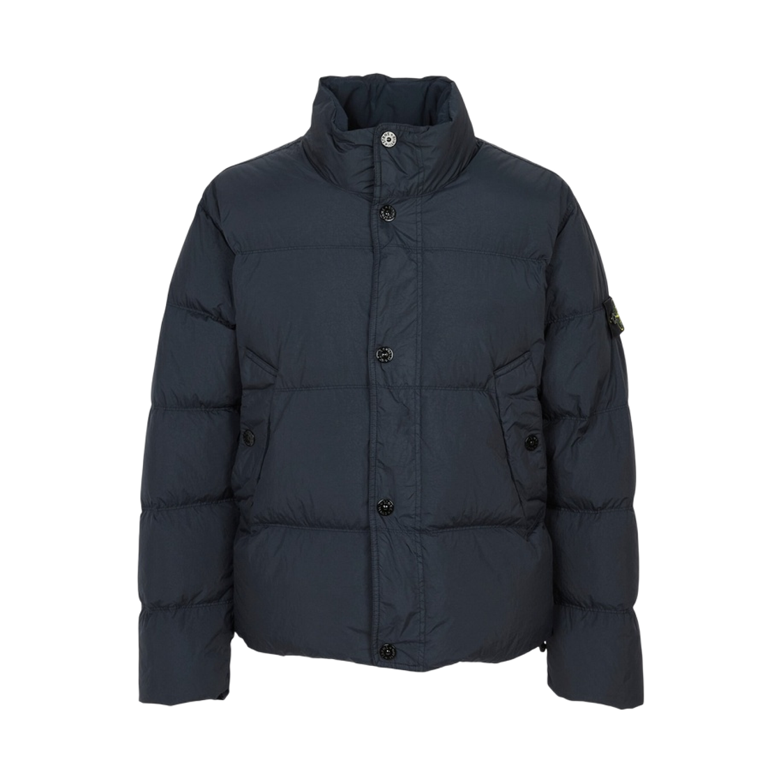 L2S1541001-09S0A23-V0020 Stone Island 4100109 Crinkle Reps Ny Wind Resistant Anti Drop Down Jacket Black - 26FW