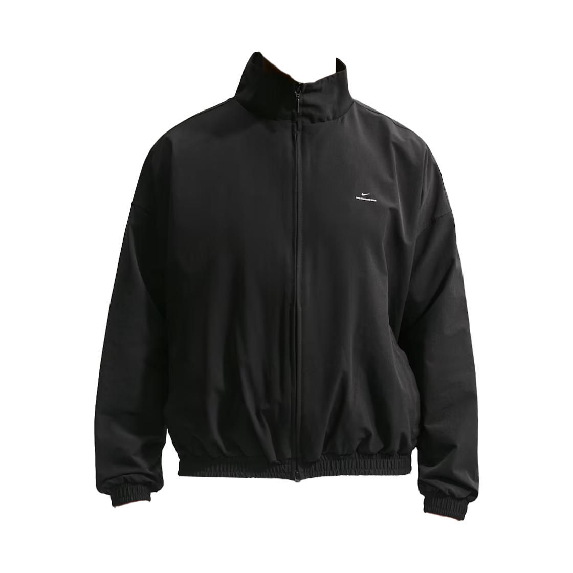 IM5904-010 Nike Standard Issue Dri-Fit Woven Basketball Jacket Black Pale Ivory - Asia