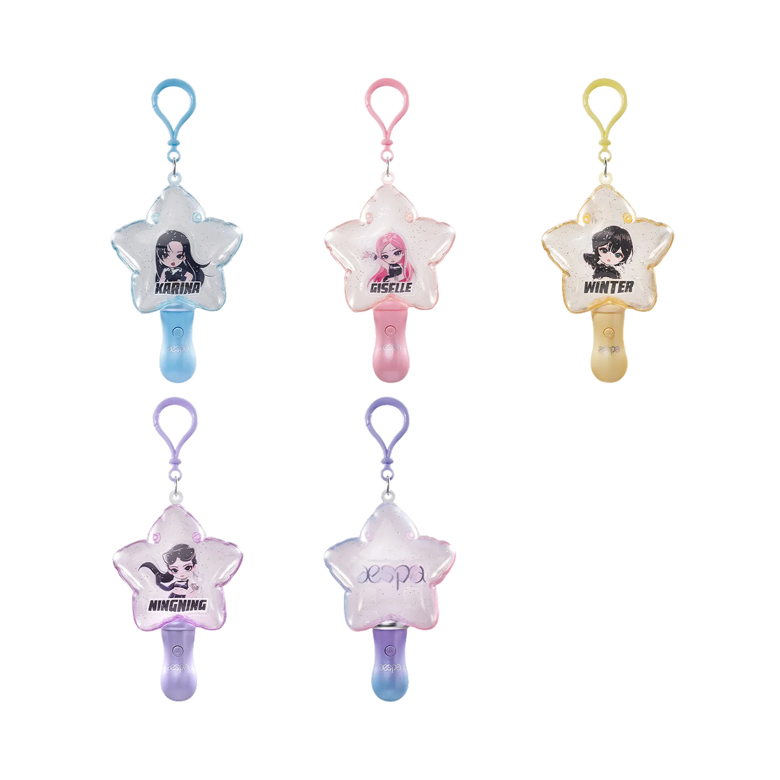 팝마트 에스파 메모러블 픽스 시리즈 라이트 키링 미개봉 랜덤박스 (4개입)(Pop Mart aespa Memorable Picks Series Glowing Pendant Sealed Case (4 Blind Boxes)) - 2