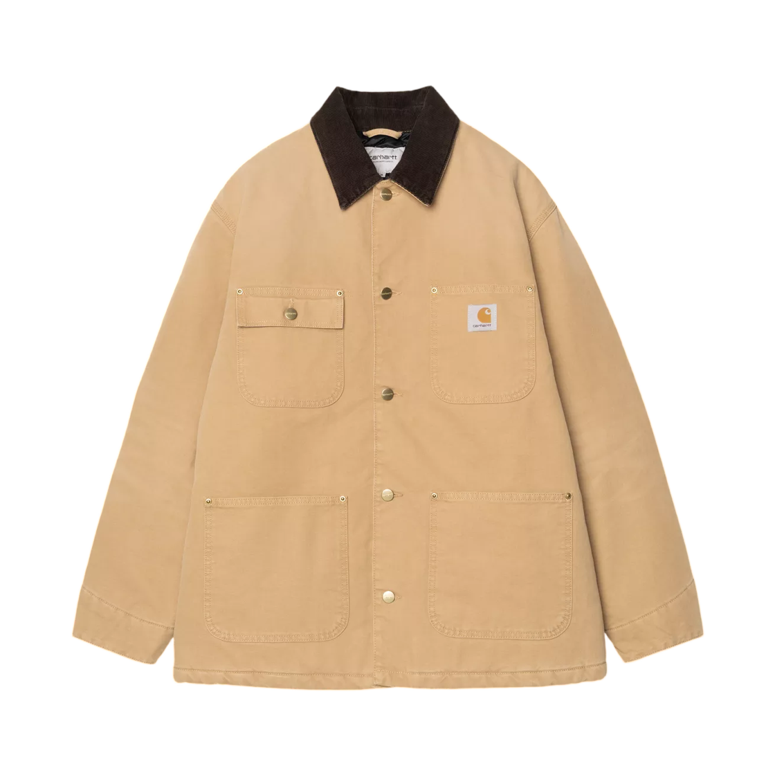 I035613-3WQ-4O Carhartt WIP OG Chore Coat WIP Dusty H Tobacco