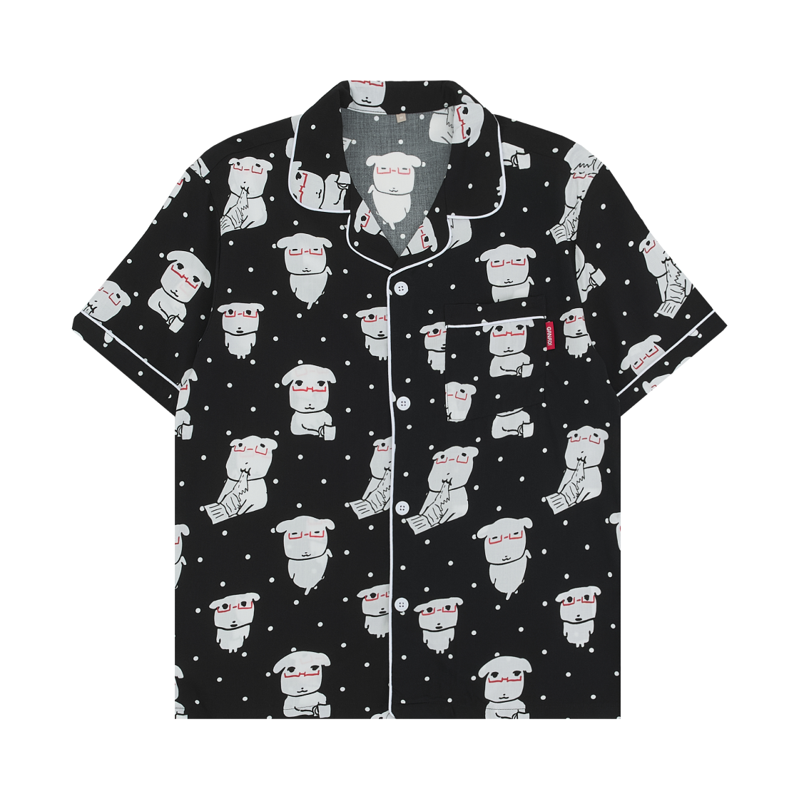 스파오 x 가나디 반팔 파자마 블랙(Spao x Ganadi Short Sleeve Pajamas Black) - 2