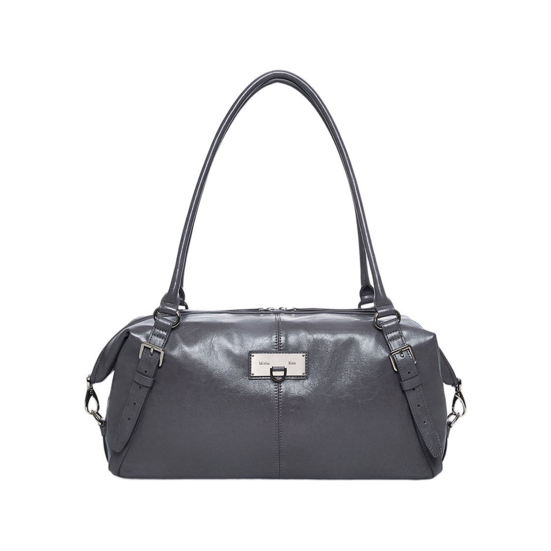 MK2677BG041MGY Matin Kim Soft Form Bowling Bag In Grey