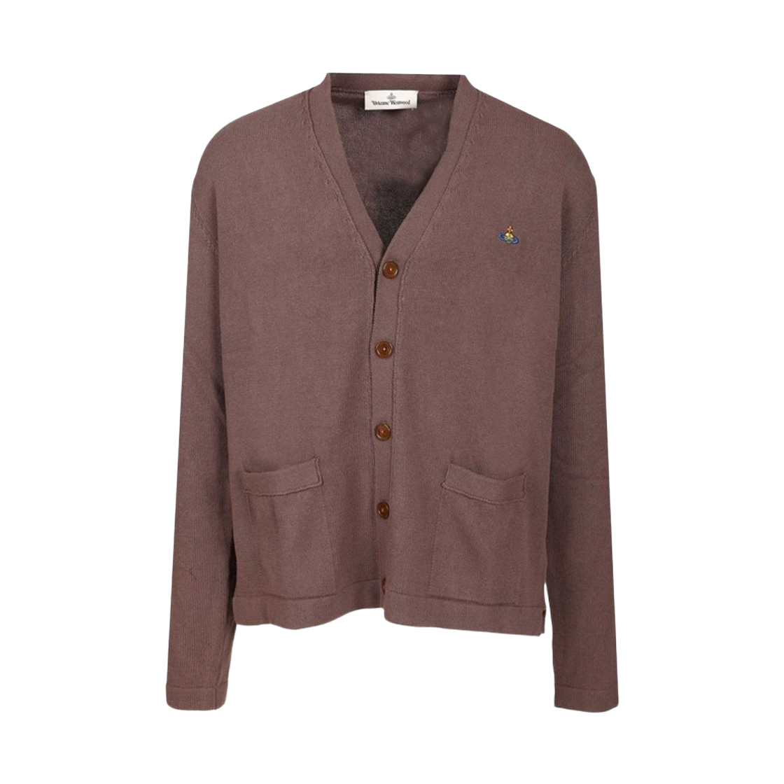 27010014 Y0021 D408 [25% 쿠폰] Vivienne Westwood Cotton Blend Cardigan Truffle