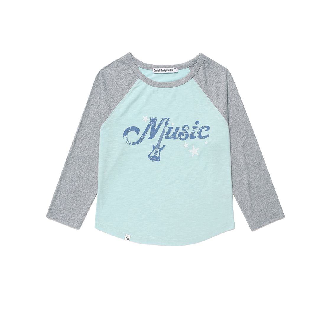 CV2GFFT551AMT CAVISH Vintage Music Raglan Tee Mint