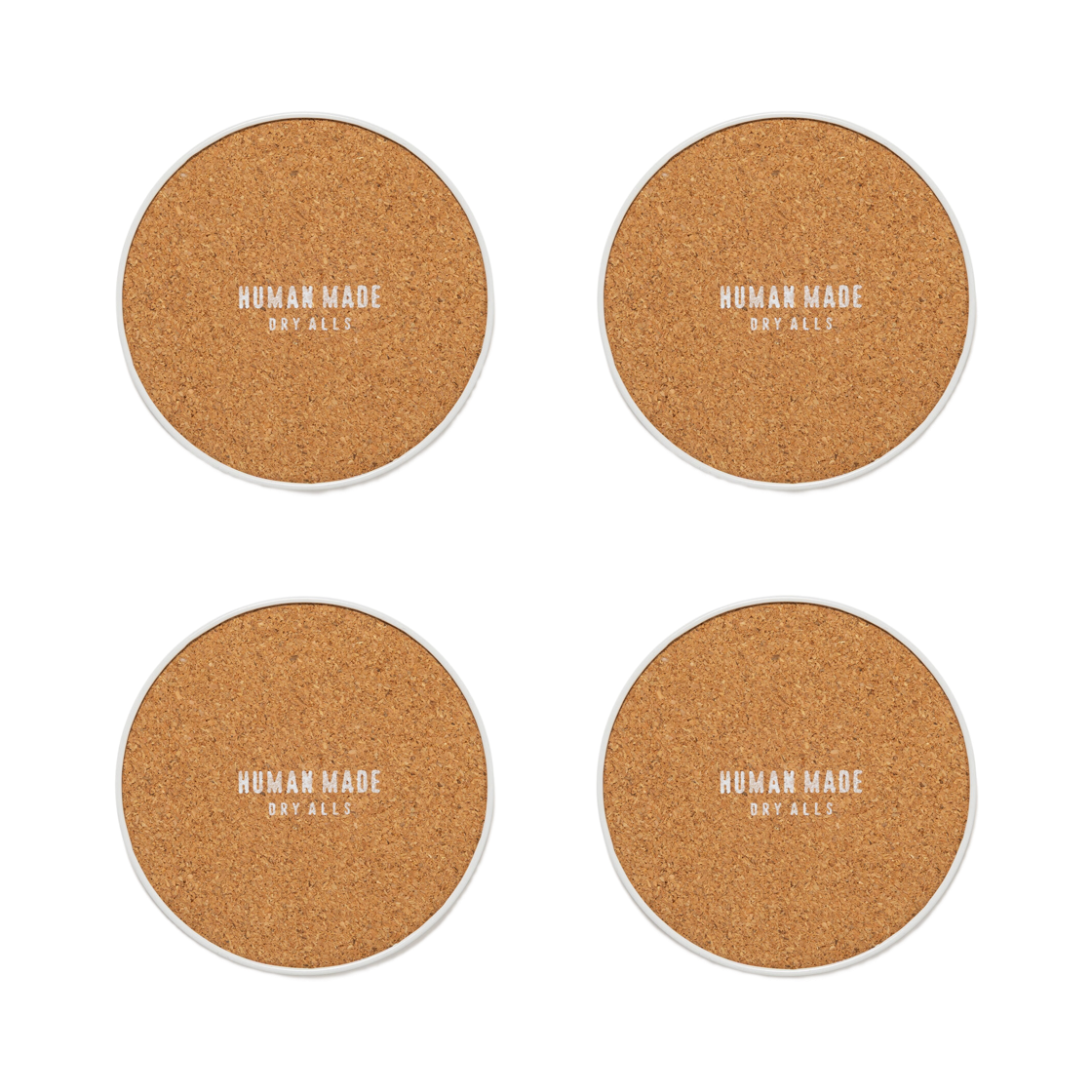 휴먼 메이드 하트 코스터 세트 화이트 (4개 세트)(Human Made Heart Coaster Set White (Set of 4)) - 2