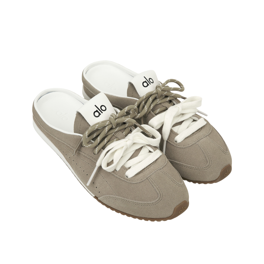 (W) 알로 요가 알로 선셋 스니커즈 뮬 그래블((W) Alo Yoga Alo Sunset Sneaker Mule Gravel) - 4