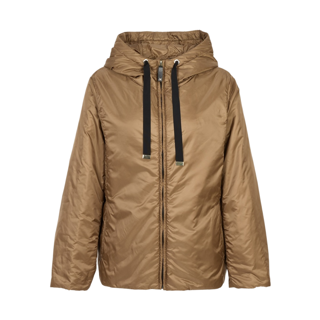 GREENH-027 (W) Max Mara The Cube Greenh Travel Jacket in Water-Resistant Technical Canvas Honey
