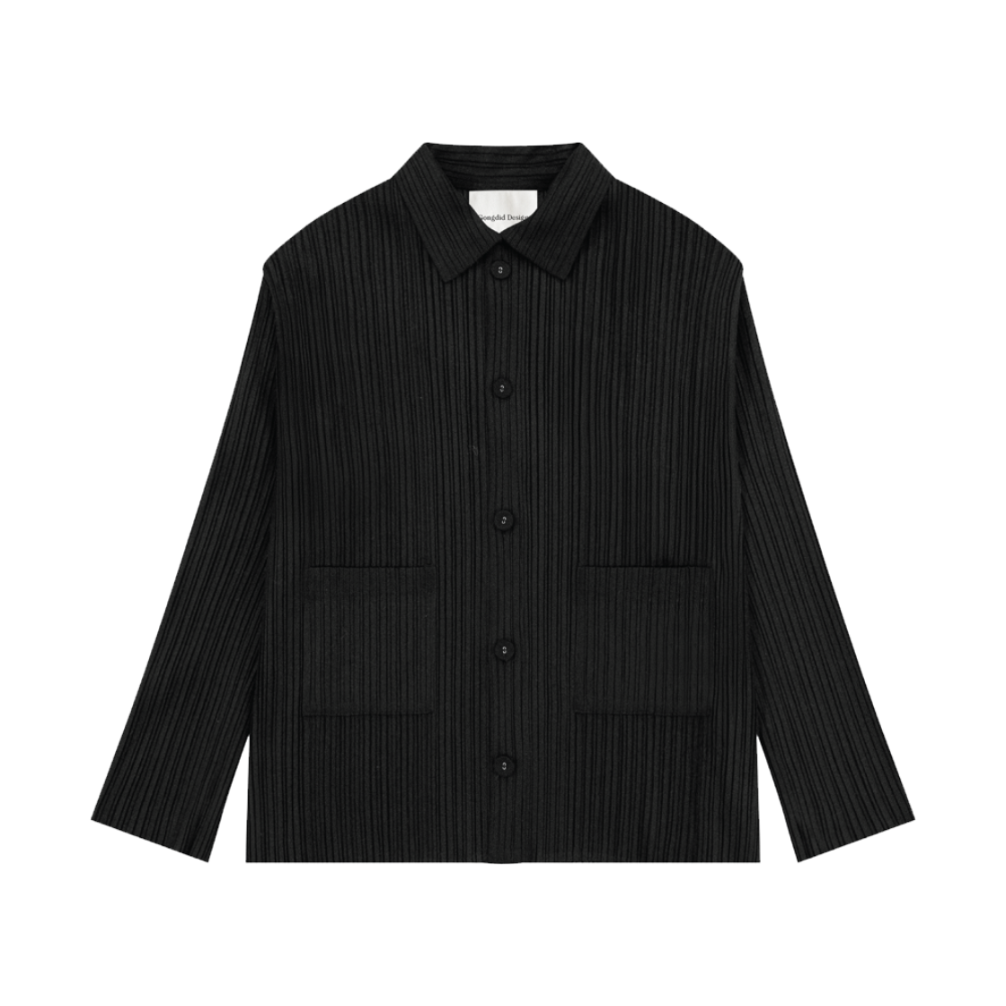 공디드 디자인 울 코튼 자켓 블랙 - 26FW(Gongdid Design Wool Cotton Jacket Black - 26FW) - 1