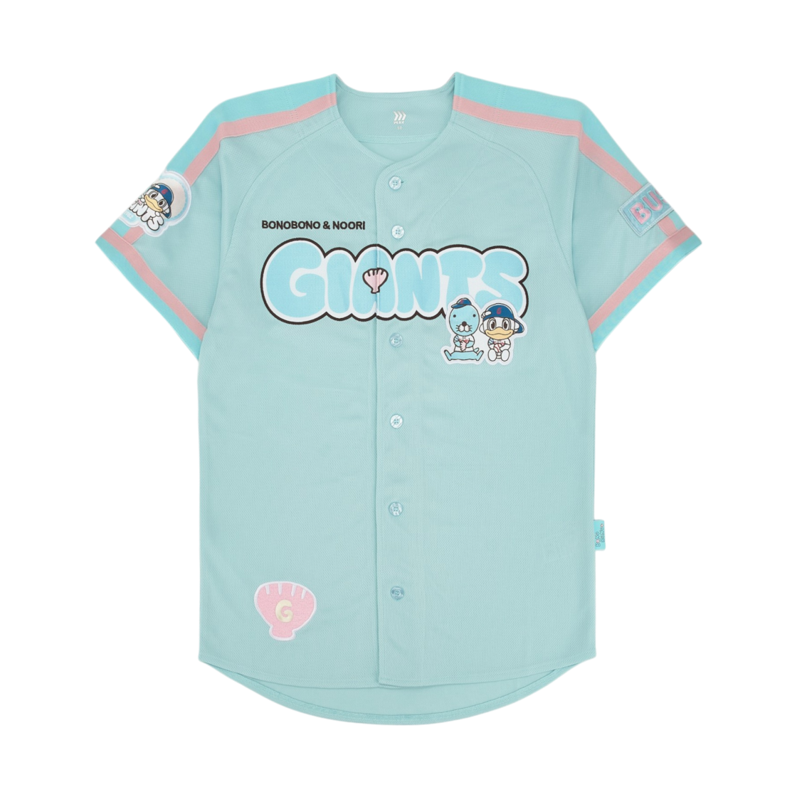 - Lotte Giants x Bonobono Jersey Sky Blue (Non Marking Ver.)